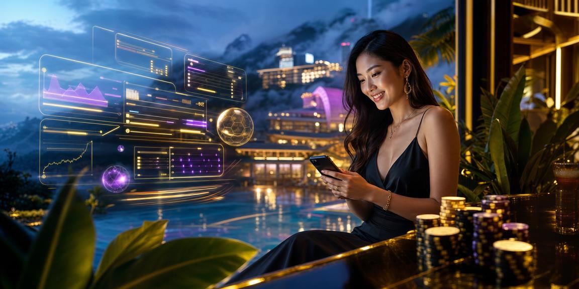 Pengalaman kasino mudah alih di Genting Highlands dengan suasana malam yang meriah